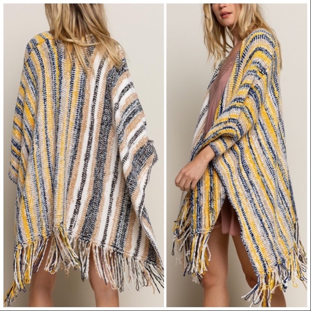 POL Stripe a Pose Shawl Combo - Picture 7 of 12